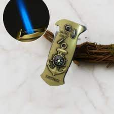 4-in-1 Survival Knife with Lighter – Compact Multi-Function Outdoor Tool