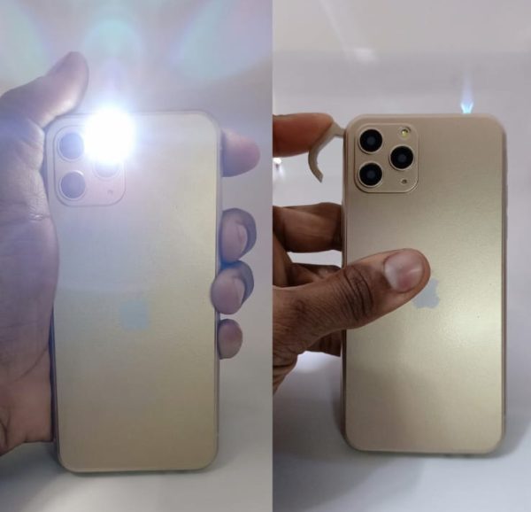Iphone Lighter in Golden and Silver color