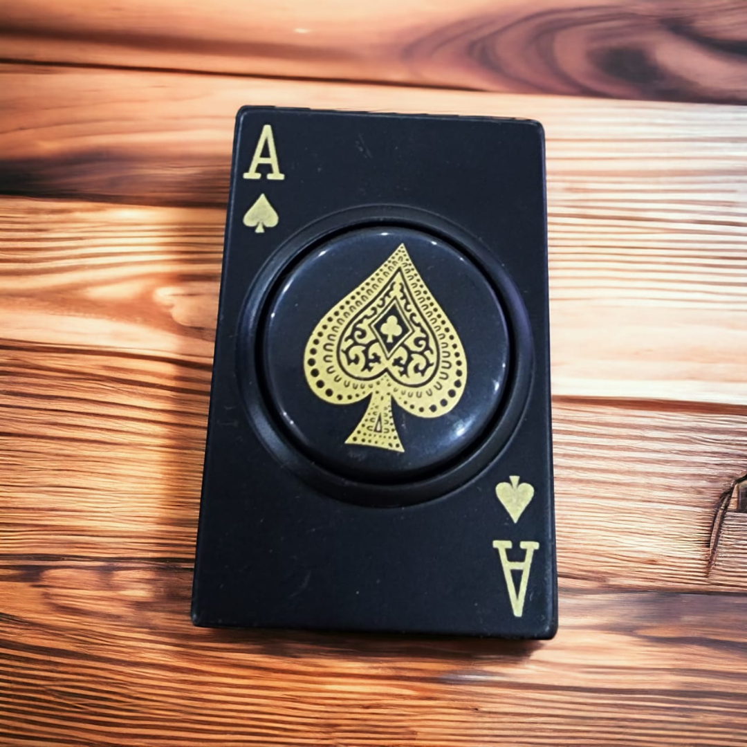Playing card Lighter Rotating Dial