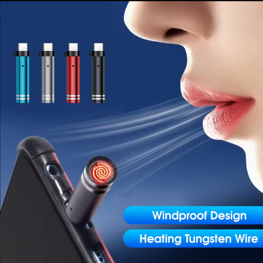 Blow lighters